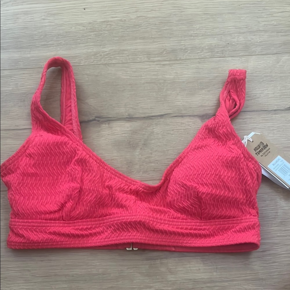 Billabong Coral Textured Bralette